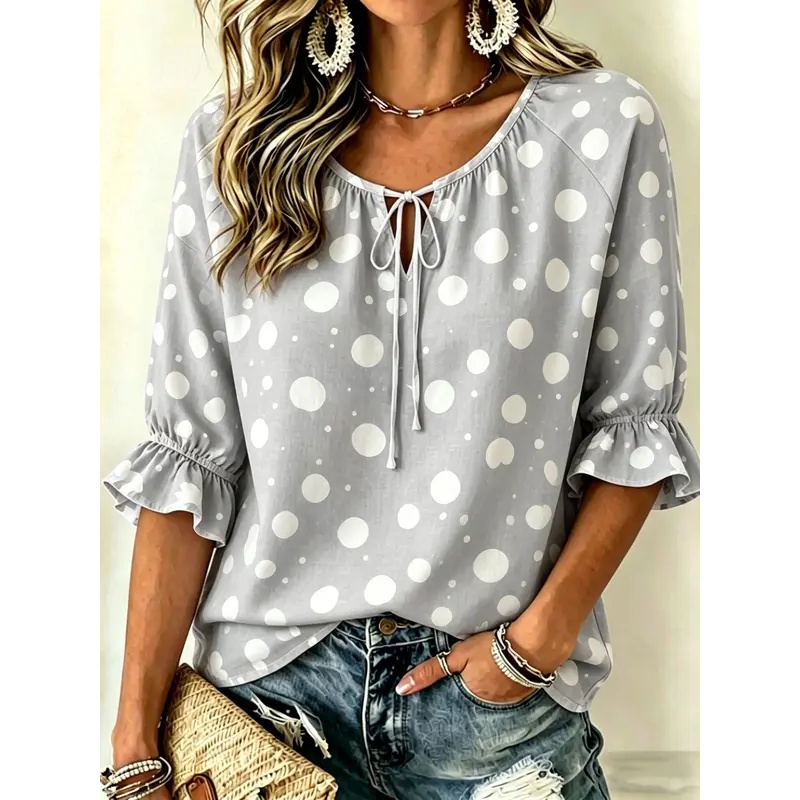 بلوزة نسائية لفصلي الربيع والص - مراجعة Embroidery Online وسعره