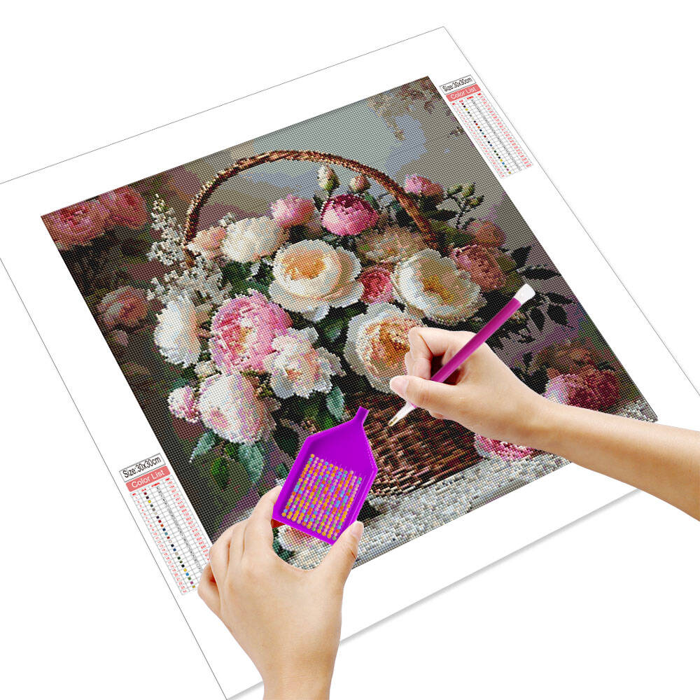 لوحة فسيفساء ماسية بدون إطار ع - مراجعة Embroidery Garments وسعره